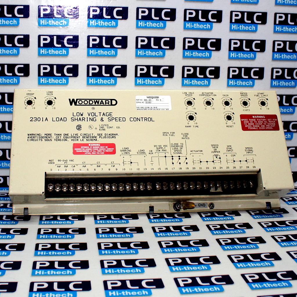 WOODWARD 9905-020 Electronic Load Sharing and Speed Control